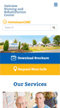Mobile Screenshot of oakviewnursingandrehab.com